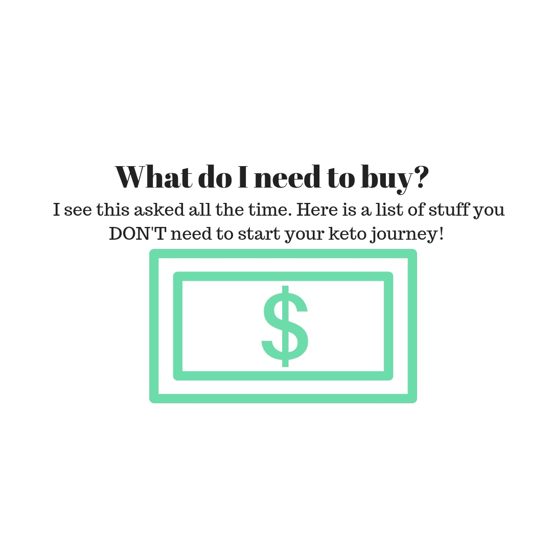 WHAT DO I NEED TO BUY?